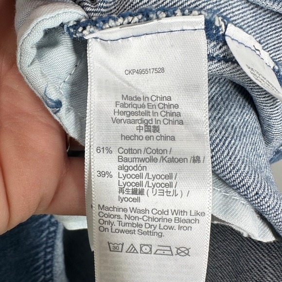 Madewell Denim Chambray V Neck Utility Dress Shirt Dress Blue Size XS NWT Boho - Picture 9 of 11